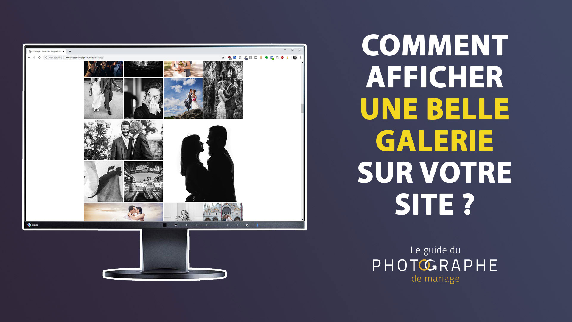 Intégrer une galerie sur son site wordpress
